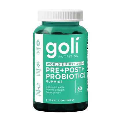 Pre+Post+Probiotics Gummies - Promote Gut Health, Improve Digestive Function, and Enhance Nutrient Absorption