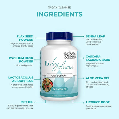 Best Colon Dissolving Cleansing Capsules for Overall Colon, Digestive Regulation & Maintaining Gut Health, Constipation Relief