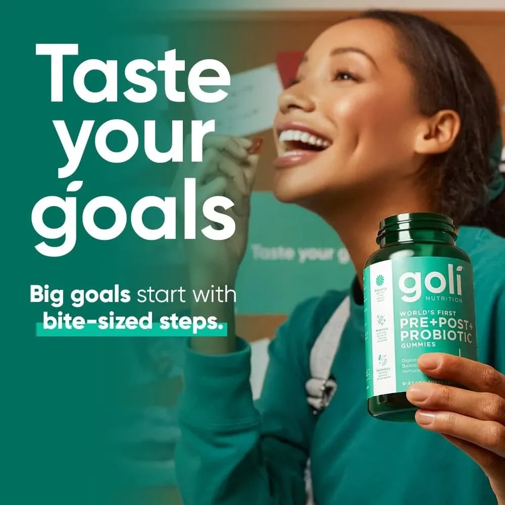 Pre+Post+Probiotics Gummies - Promote Gut Health, Improve Digestive Function, and Enhance Nutrient Absorption