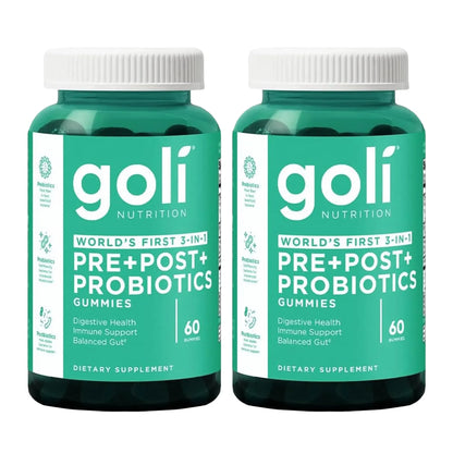 Pre+Post+Probiotics Gummies - Promote Gut Health, Improve Digestive Function, and Enhance Nutrient Absorption